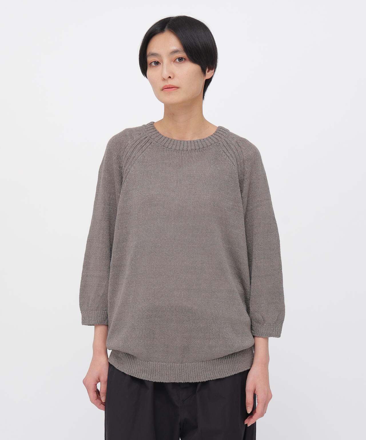 BRAIDED LINEN KNITWEAR | MARGARET HOWELL（マーガレット・ハウエル
