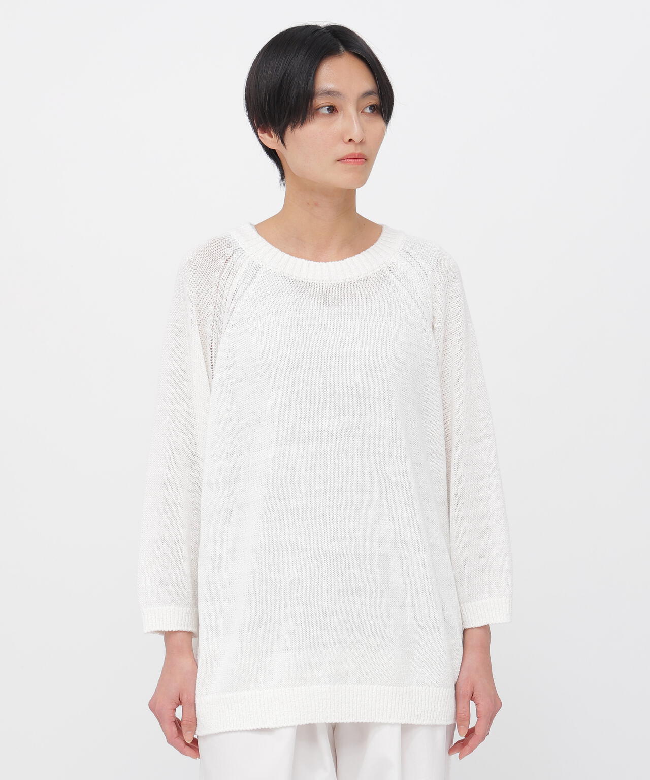 BRAIDED LINEN KNITWEAR | MARGARET HOWELL（マーガレット・ハウエル
