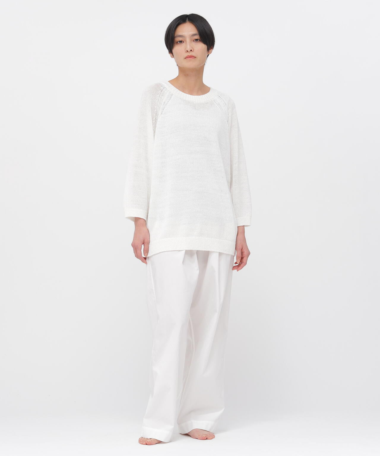 BRAIDED LINEN KNITWEAR | MARGARET HOWELL(マーガレット・ハウエル BRAIDED LINEN KNITWEAR | MARGARET HOWELL(マーガレット・ハウエル