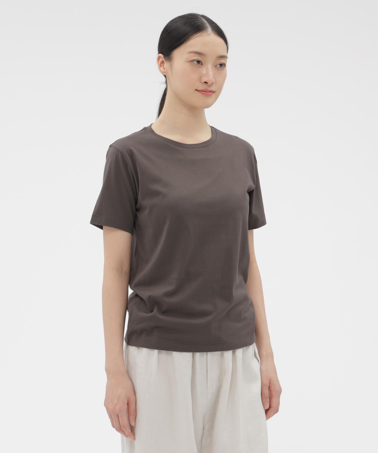 SUPERFINE COTTON JERSEY TOP