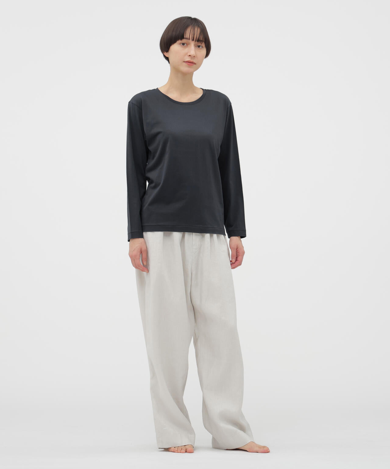 SUPERFINE COTTON JERSEY TOP | MARGARET HOWELL（マーガレット