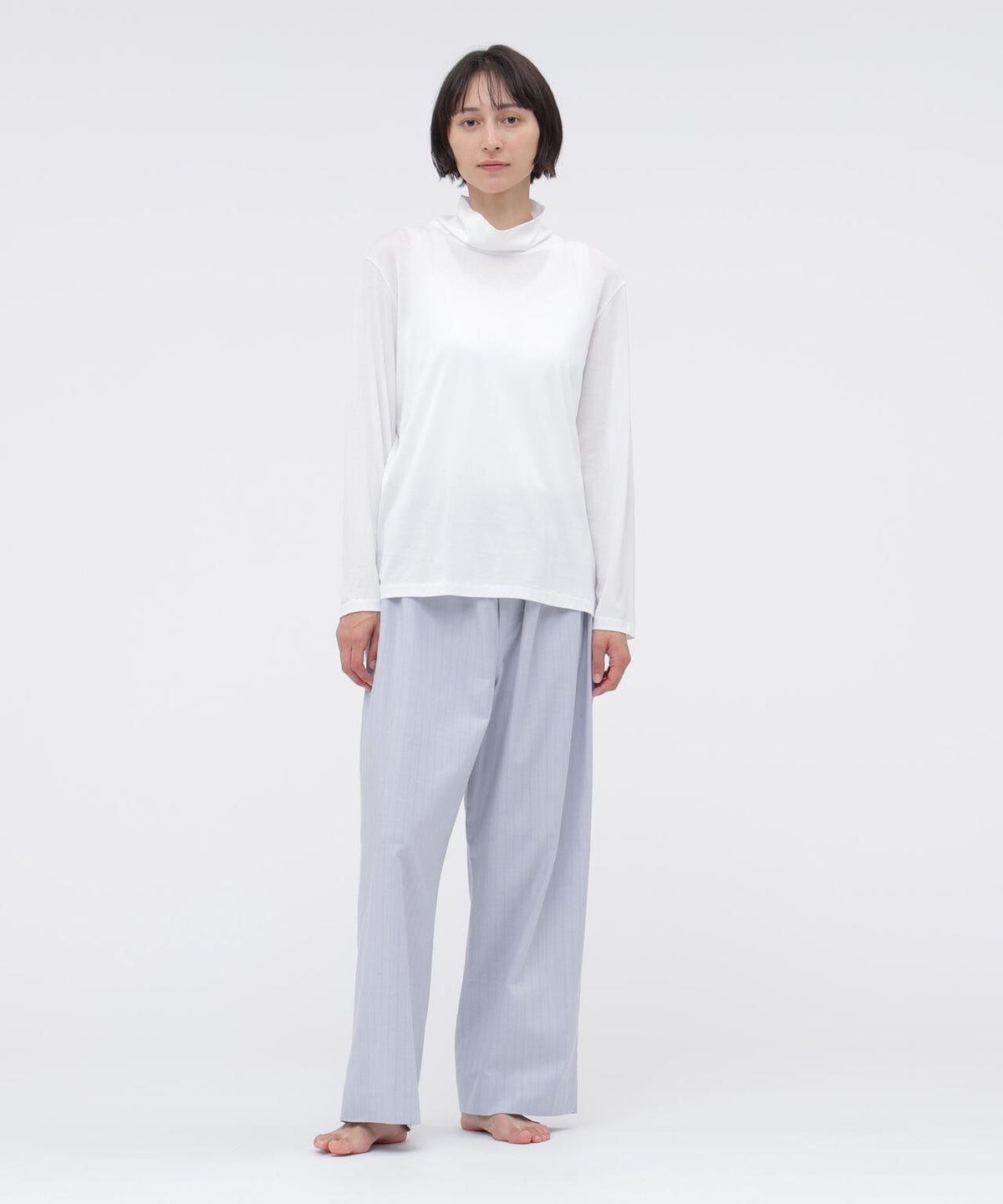 SUPERFINE COTTON JERSEY TOP