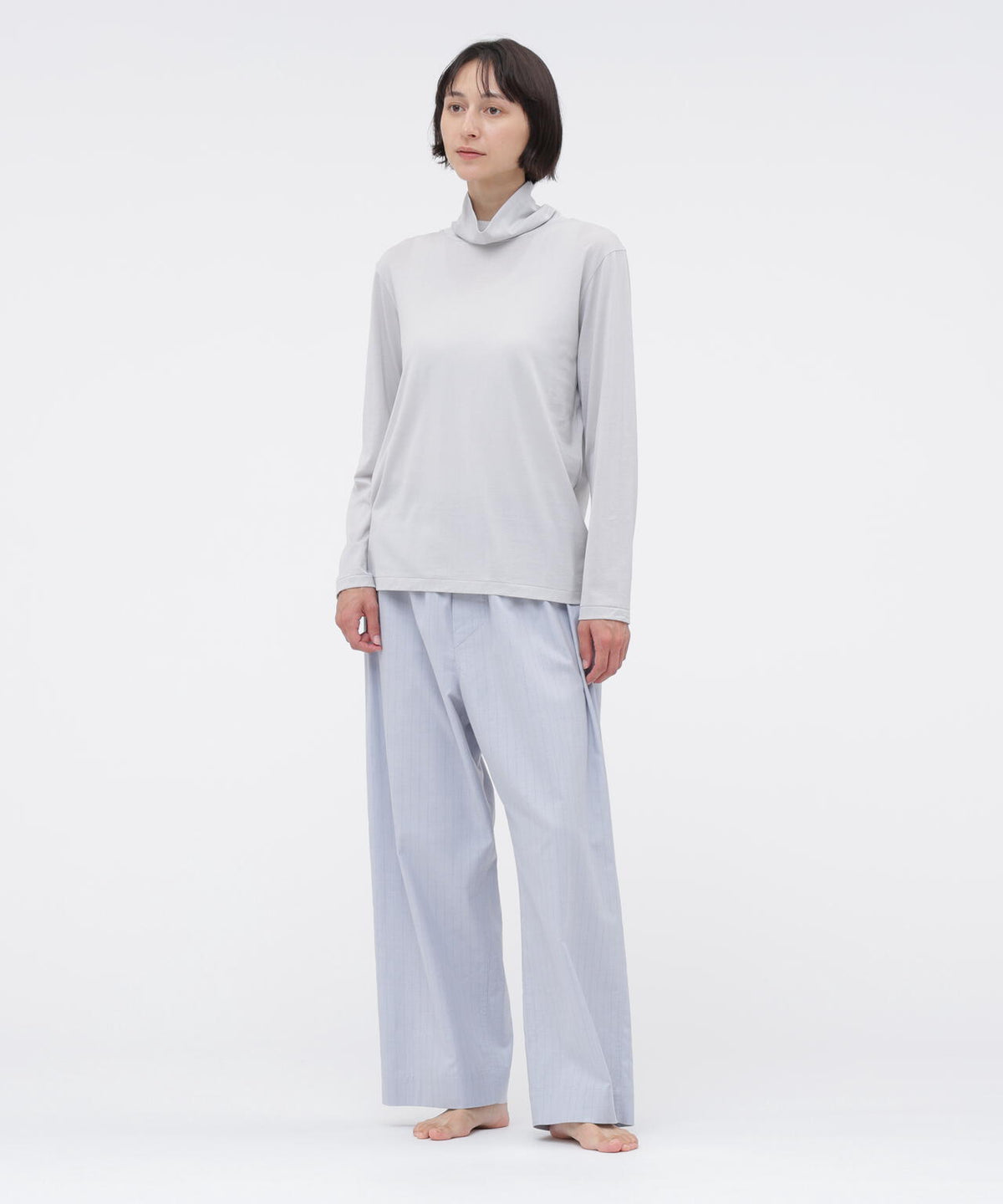 SUPERFINE COTTON JERSEY TOP