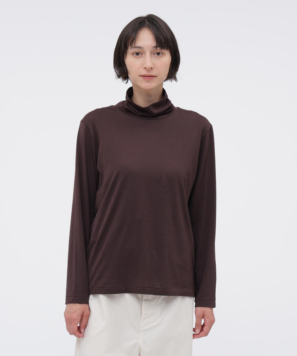 SUPERFINE COTTON JERSEY TOP