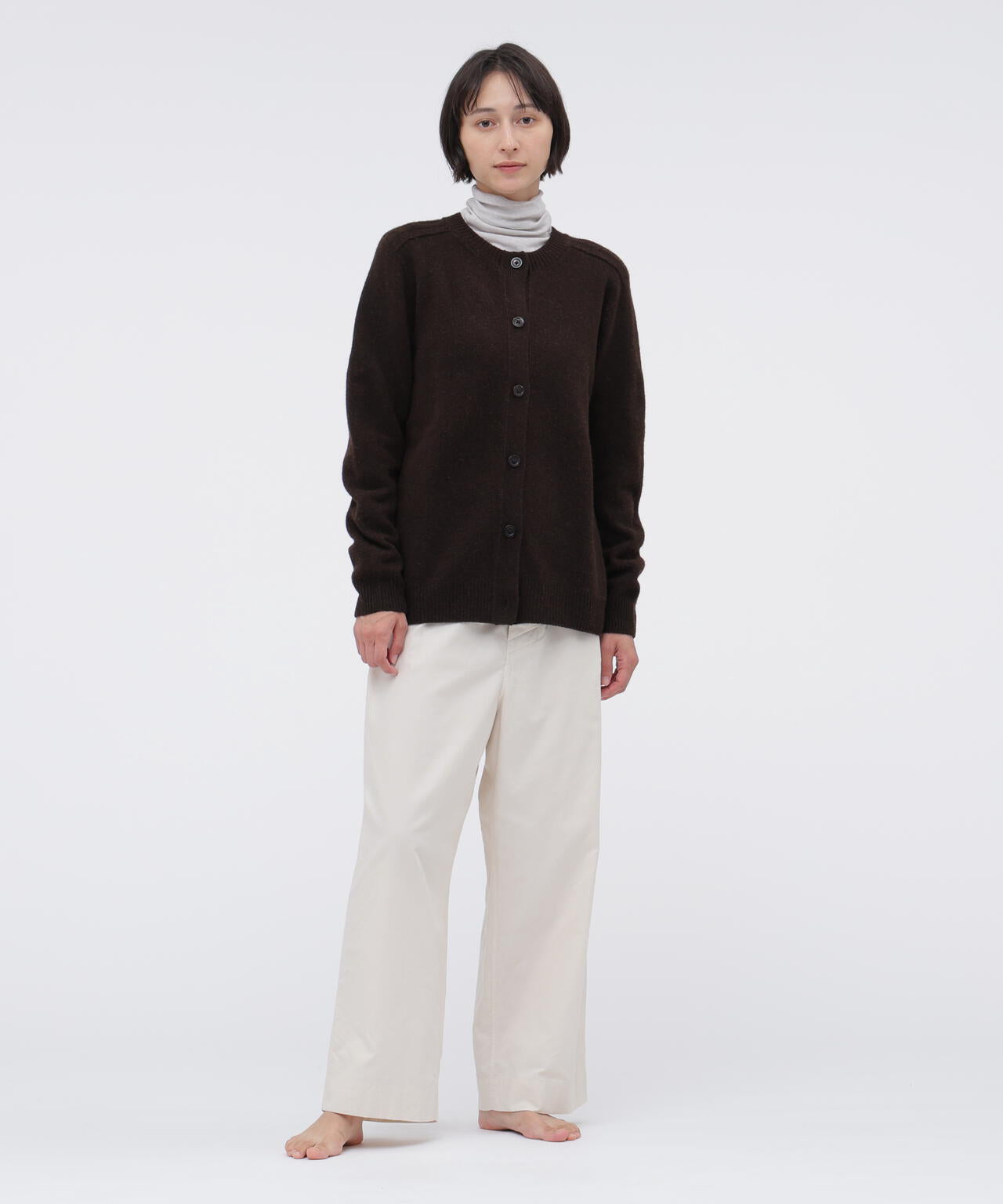COTTON SILK RIB TOP | MARGARET HOWELL（マーガレット・ハウエル