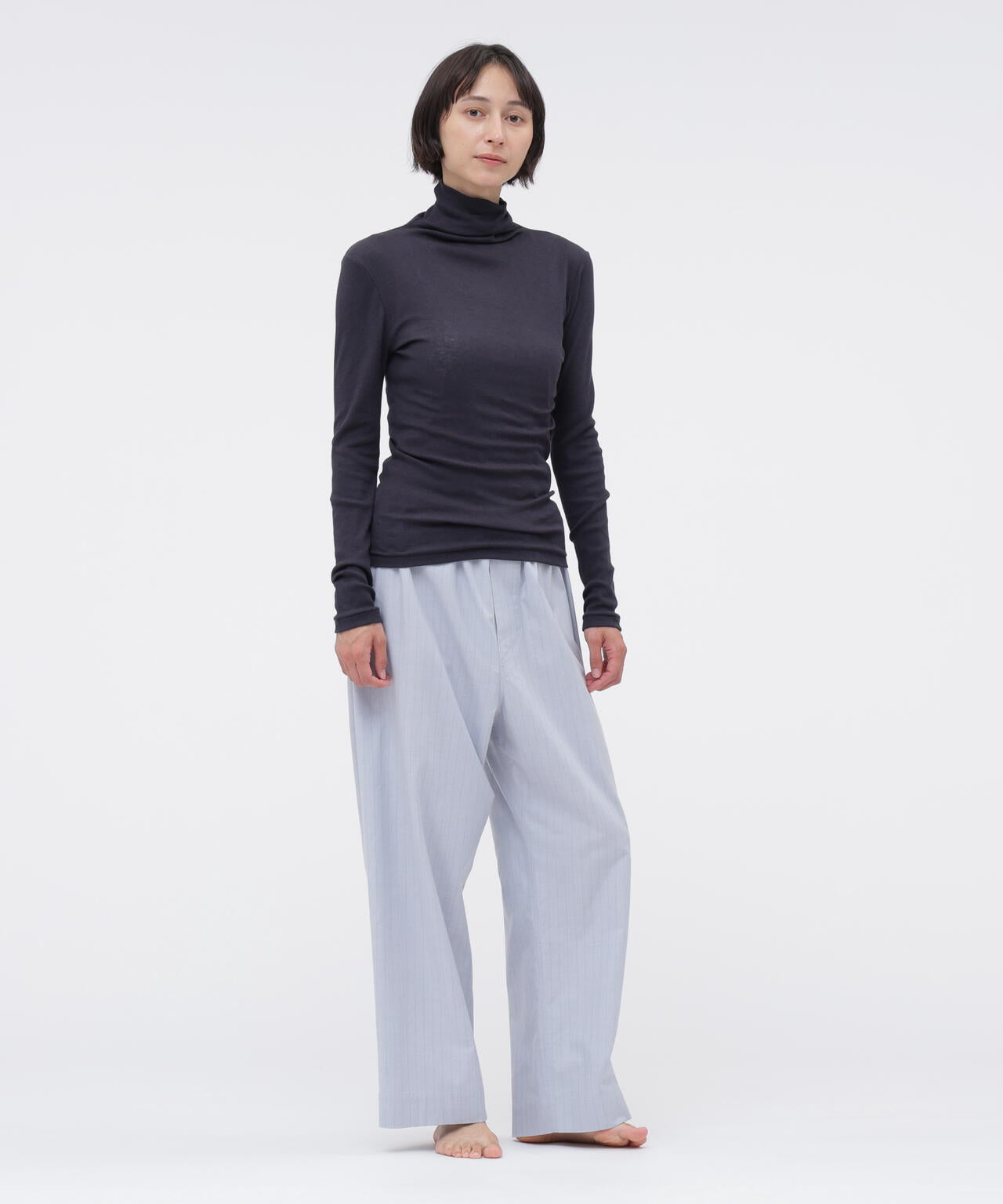 COTTON SILK RIB TOP | MARGARET HOWELL(マーガレット・ハウエル COTTON SILK RIB TOP | MARGARET HOWELL(マーガレット・ハウエル