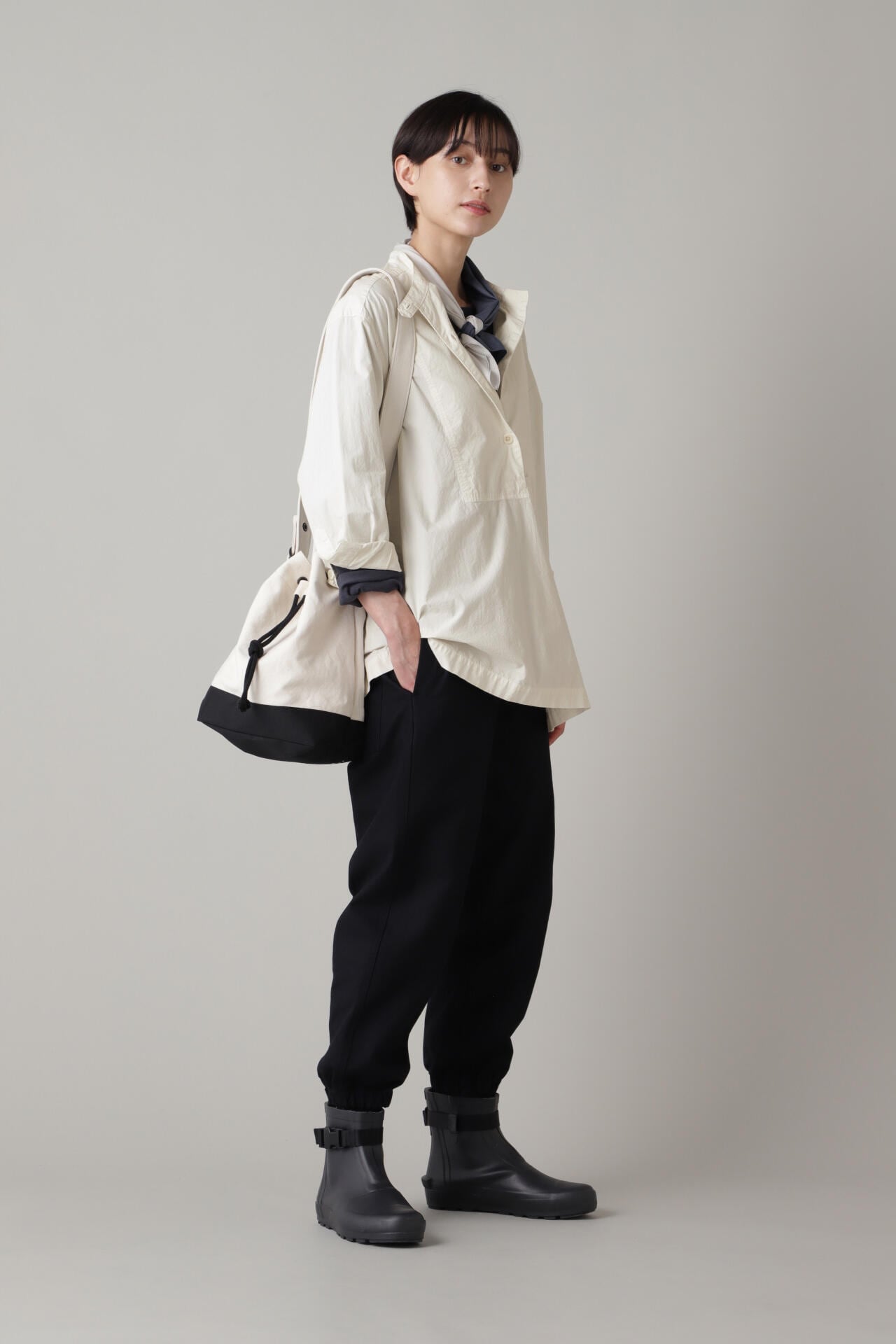 WASHED DRY COTTON POPLIN