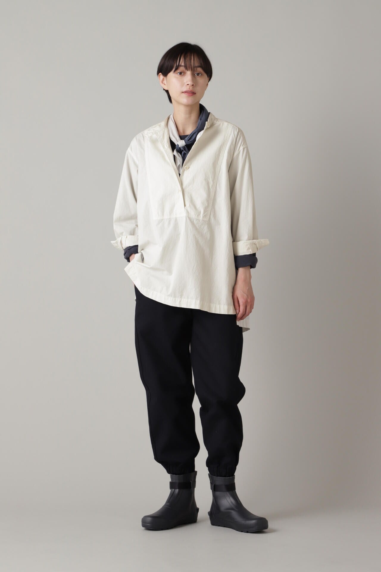 WASHED DRY COTTON POPLIN