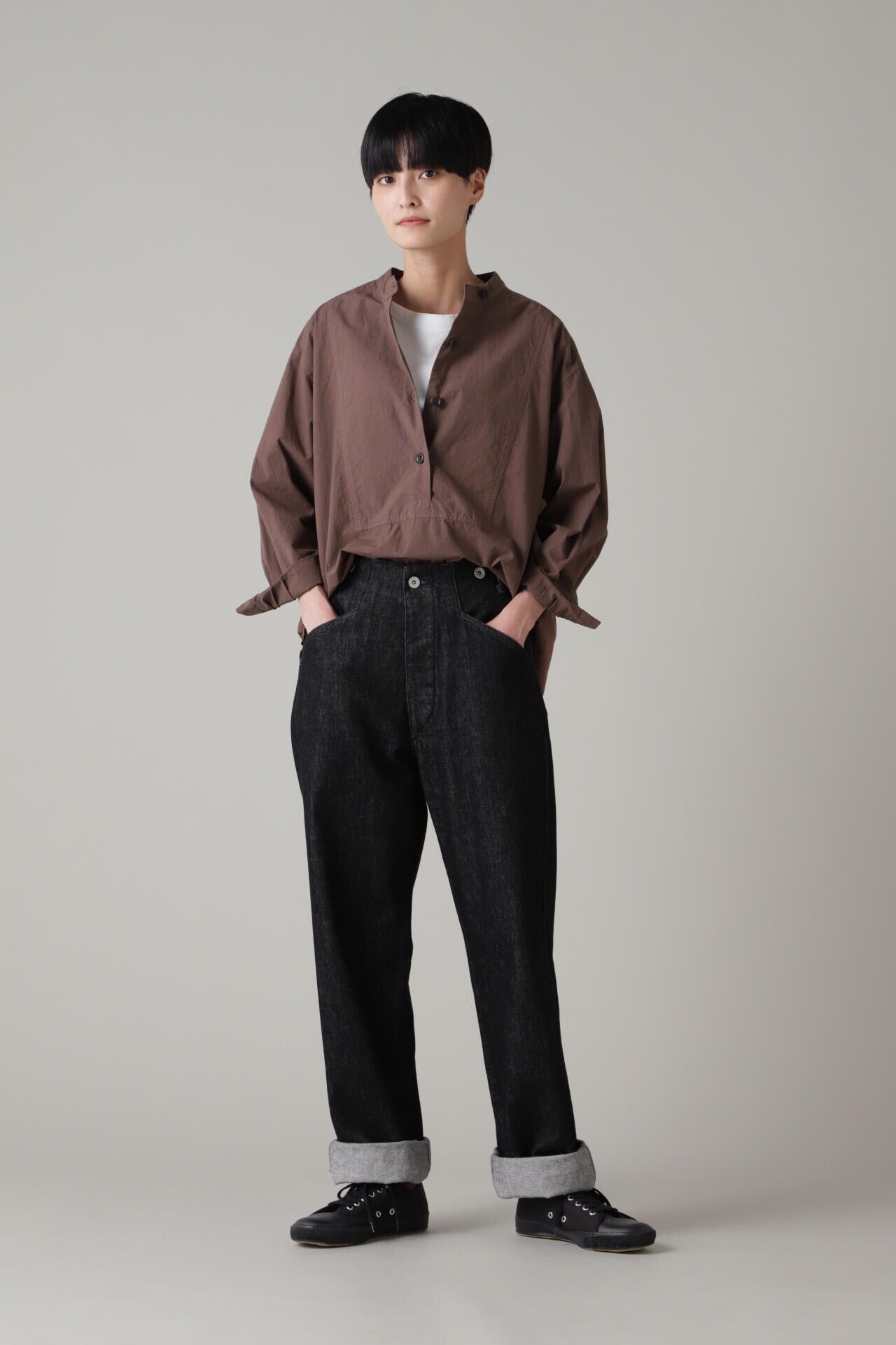 WASHED DRY COTTON POPLIN