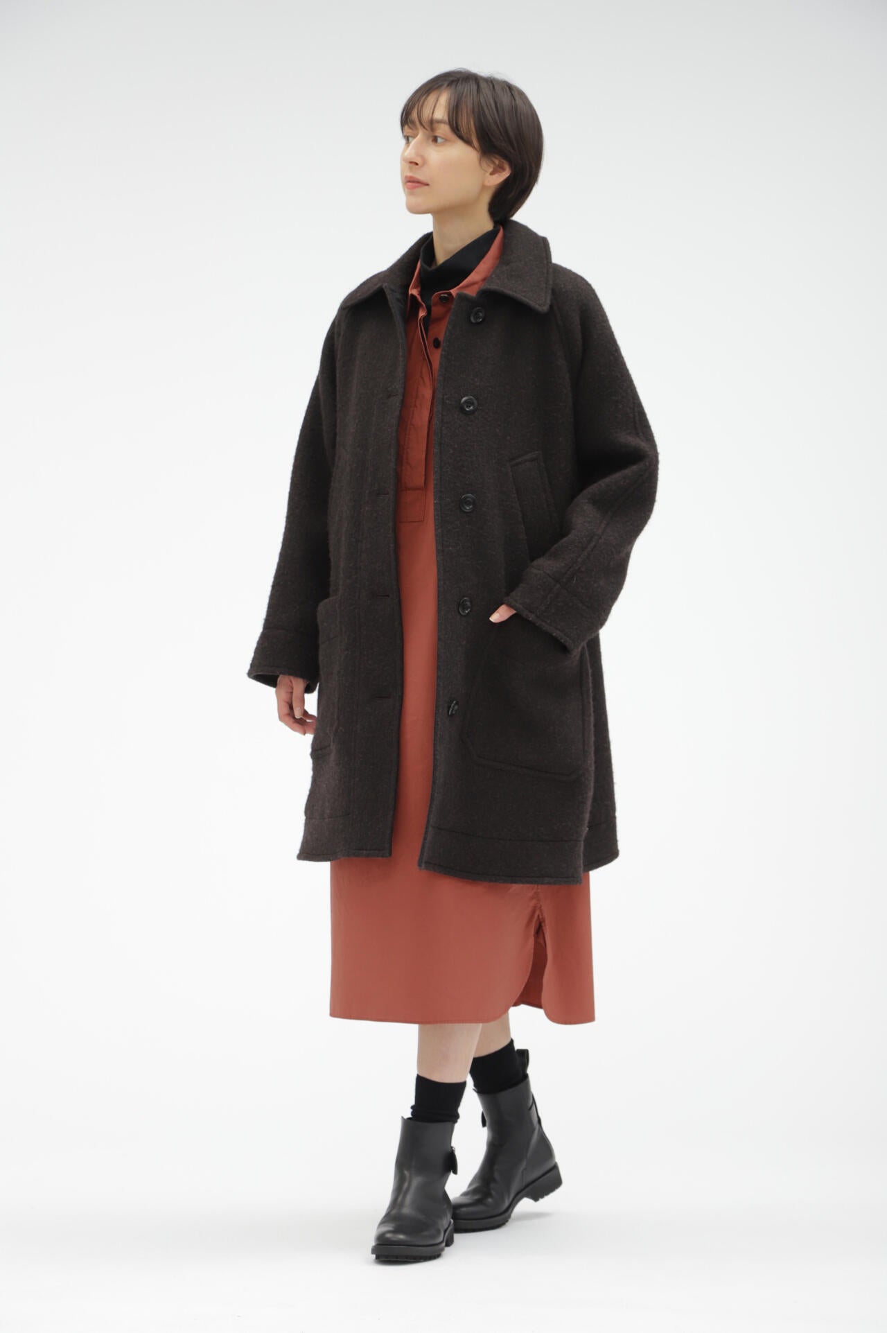 LOFTED WOOL MELTON