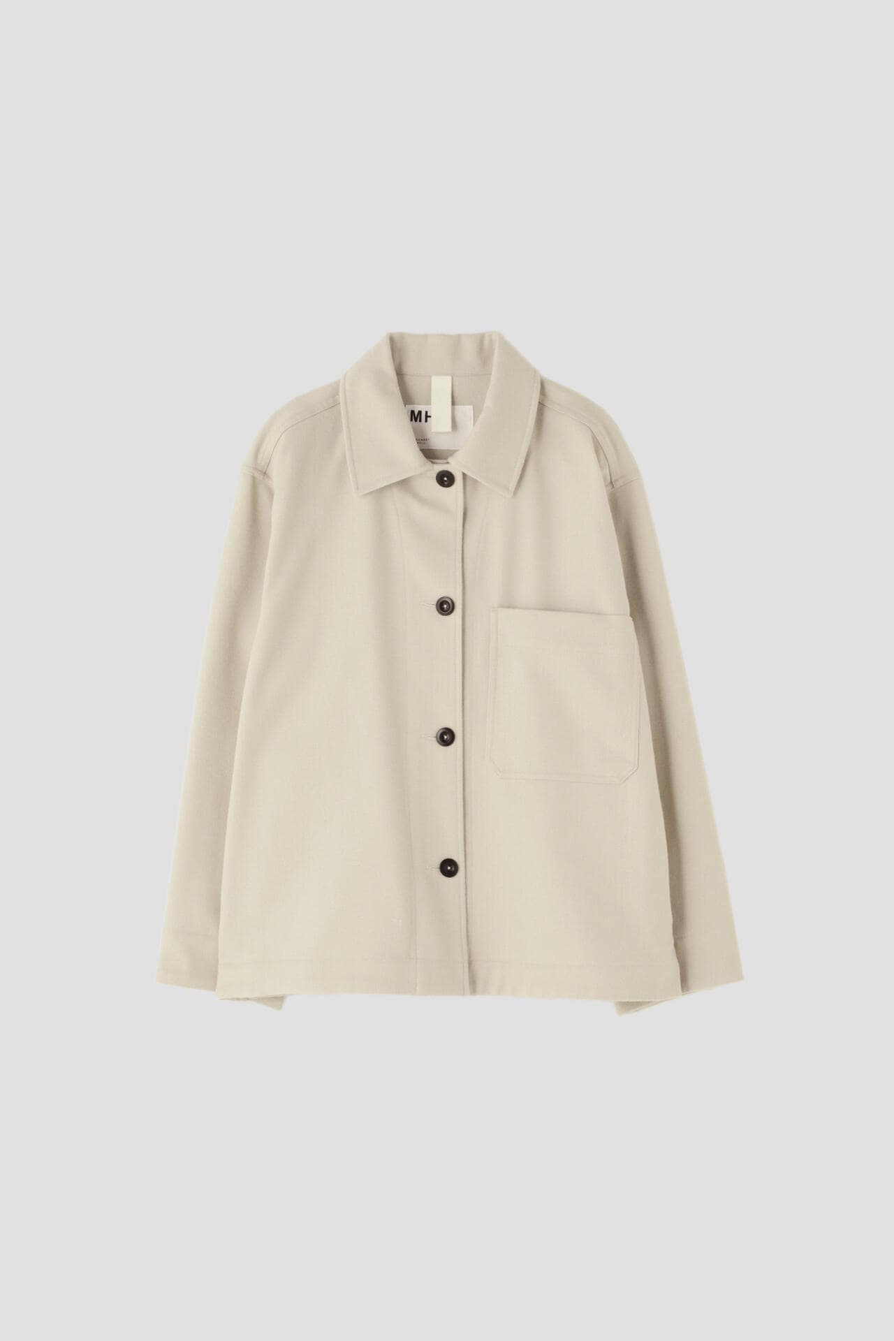 FELTED WOOL SHIRTING