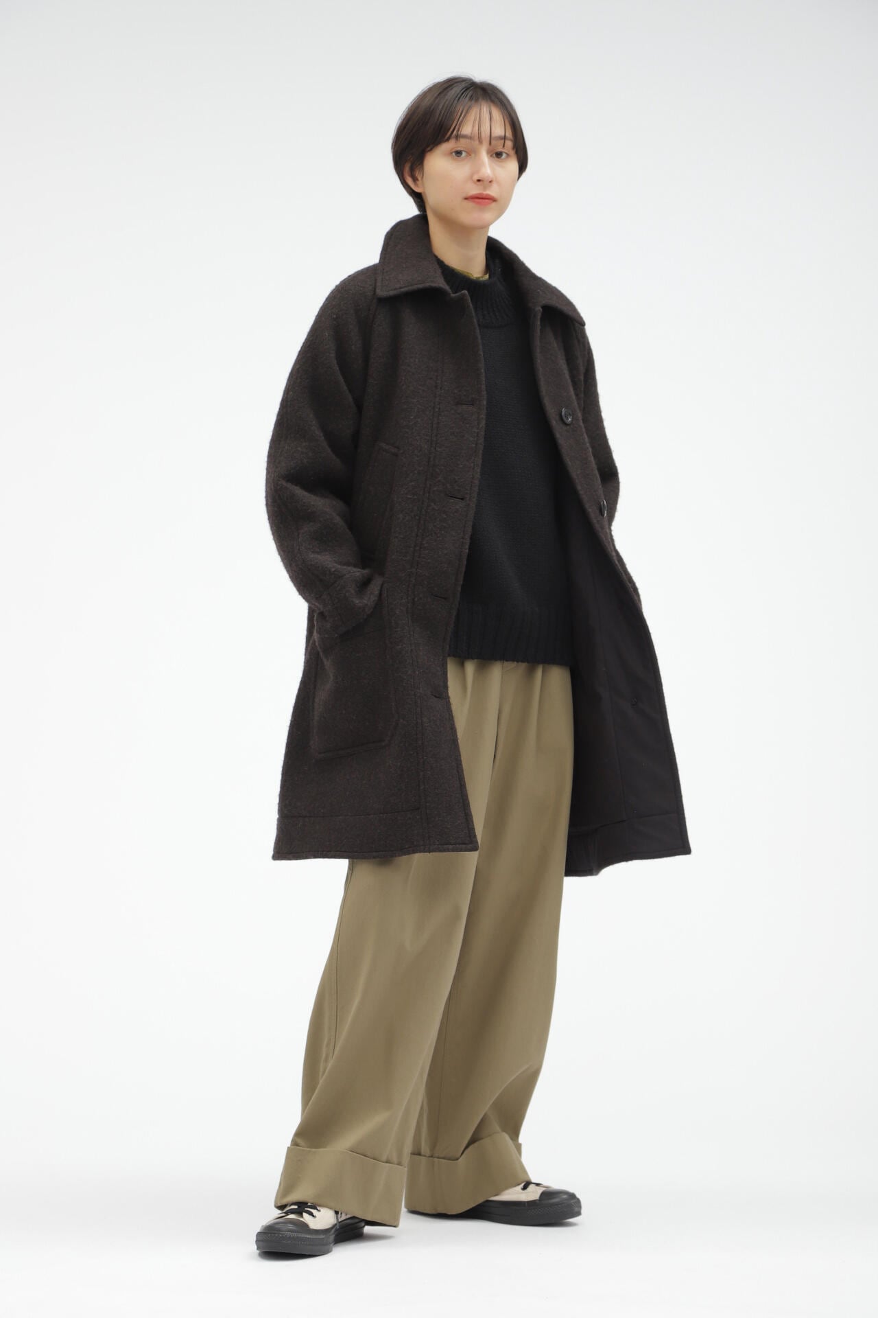WOOL COTTON TWILL
