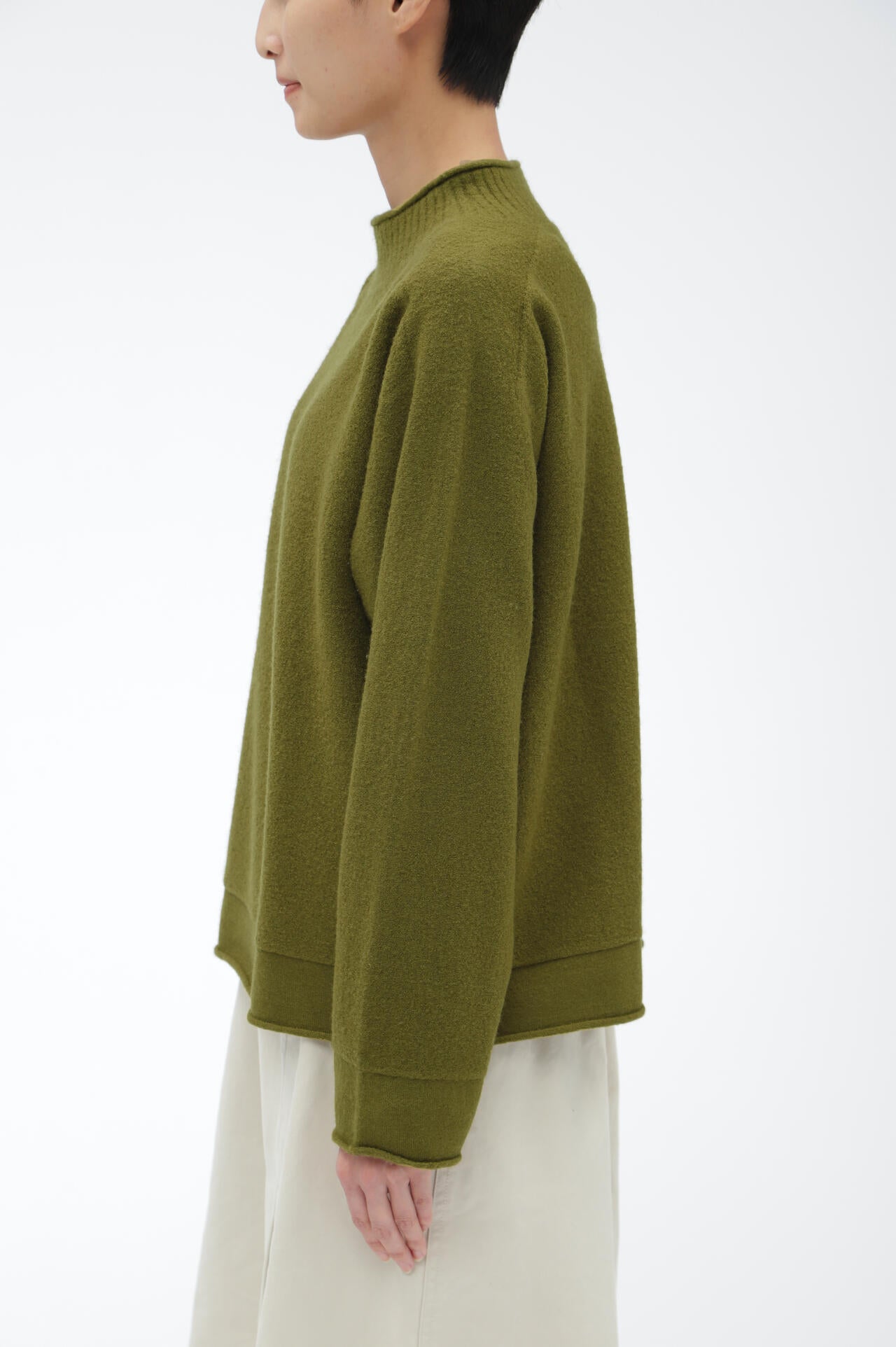 FELTED ROUGH WOOL