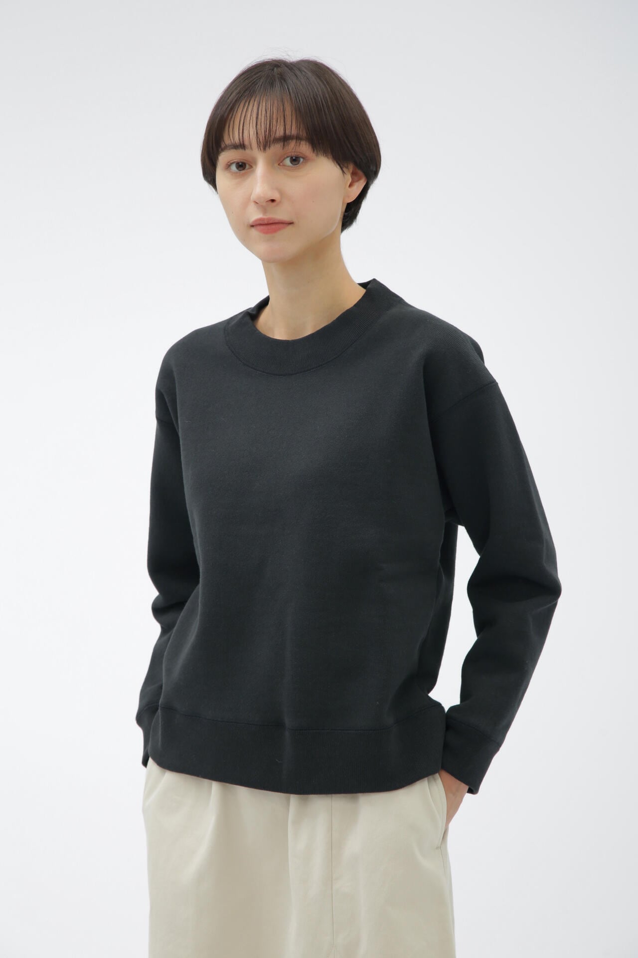 CHUNKY BRUSHED LOOPBACK JERSEY