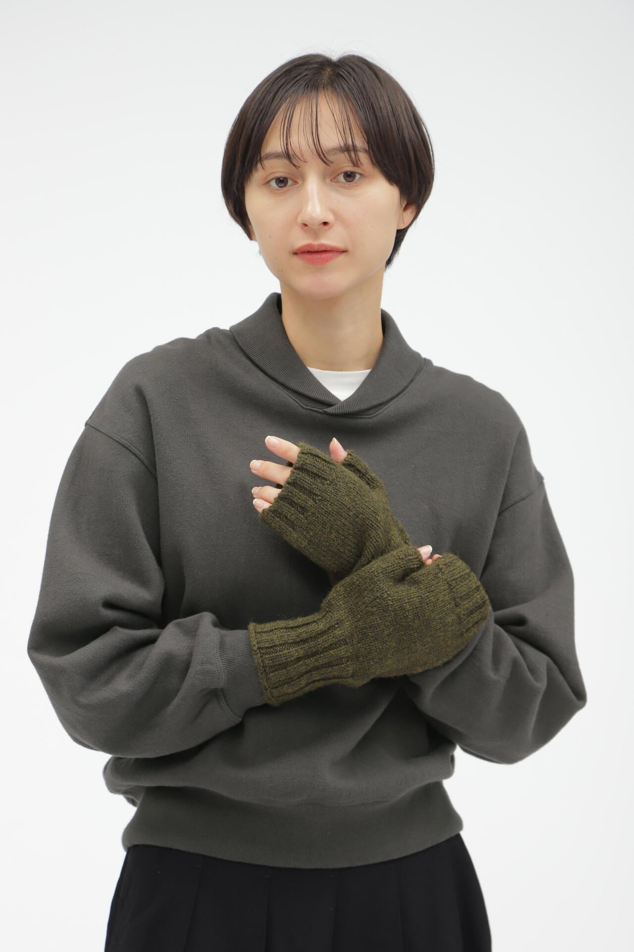 CHUNKY FINGERLESS GLOVE