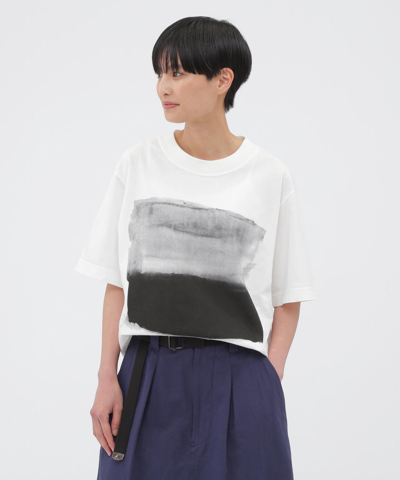 LIGHT COTTON JERSEY TOP