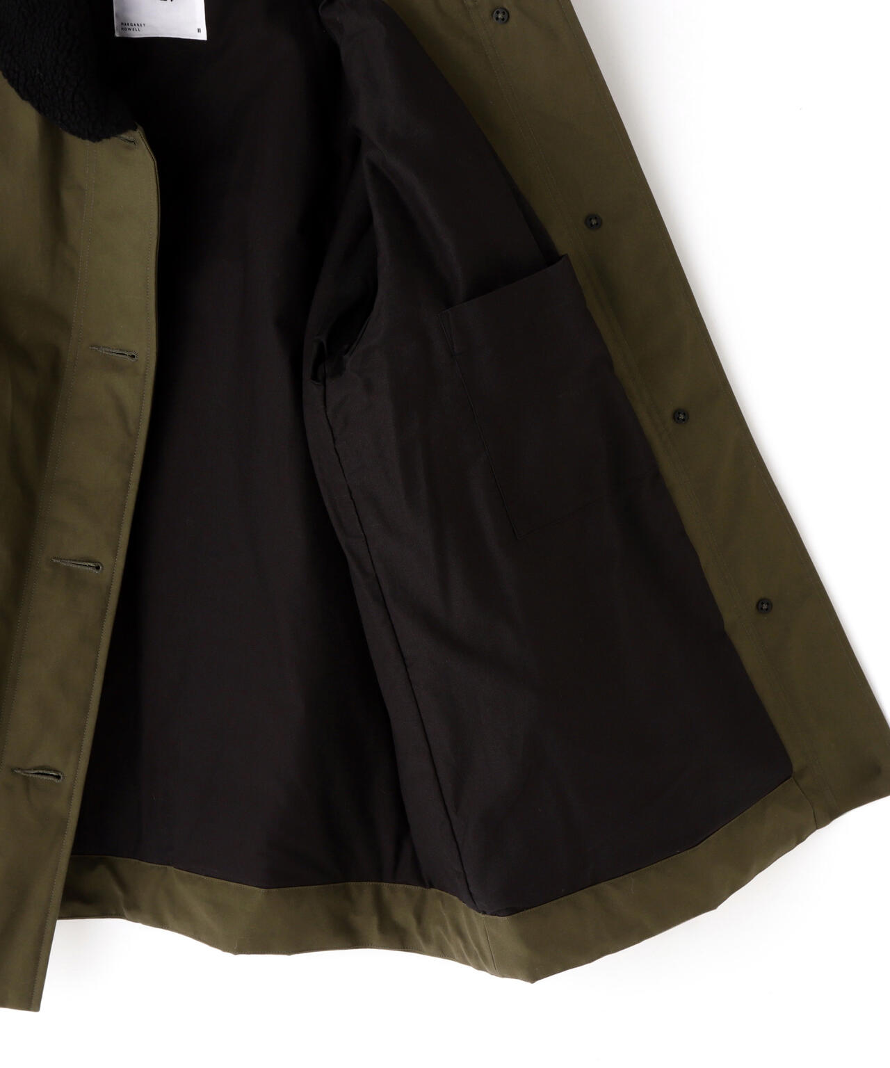 DRY COTTON CANVAS COAT | MARGARET HOWELL（マーガレット・ハウエル