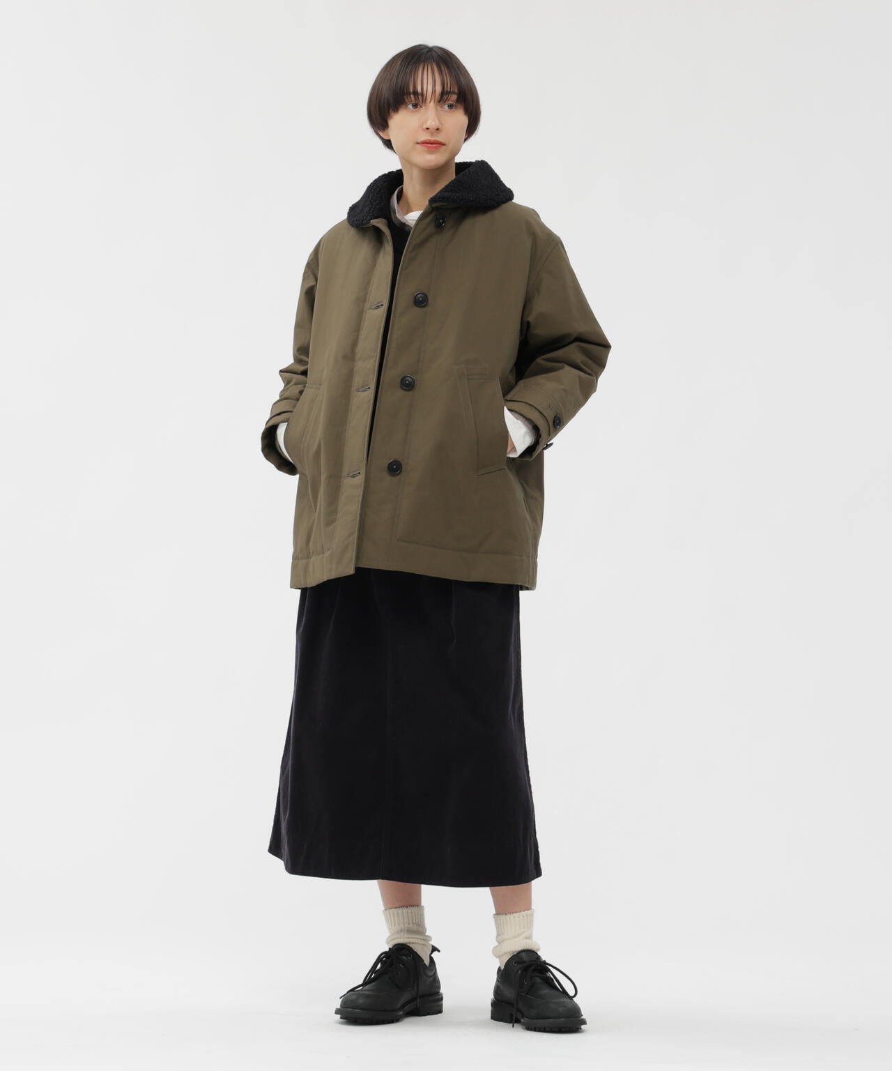 DRY COTTON CANVAS COAT