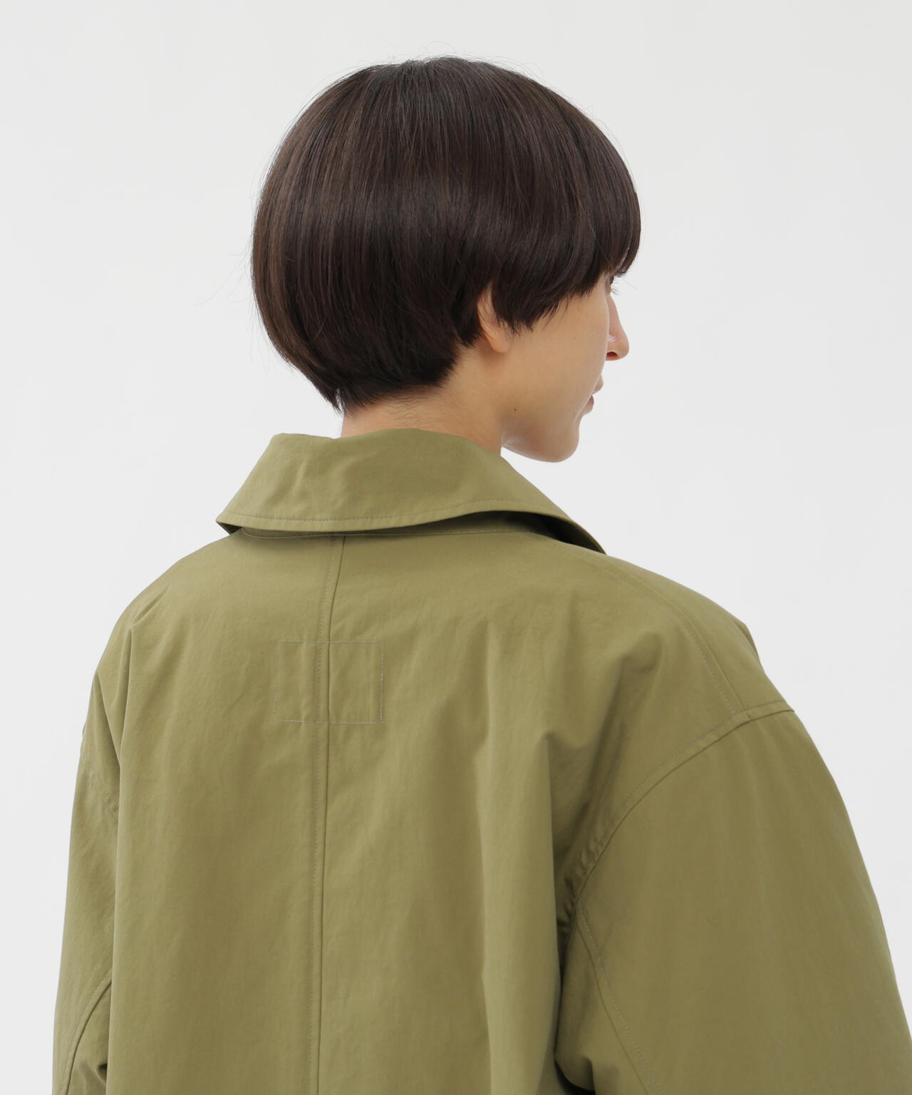 BRUSHED COTTON CANVAS COAT | MARGARET HOWELL（マーガレット
