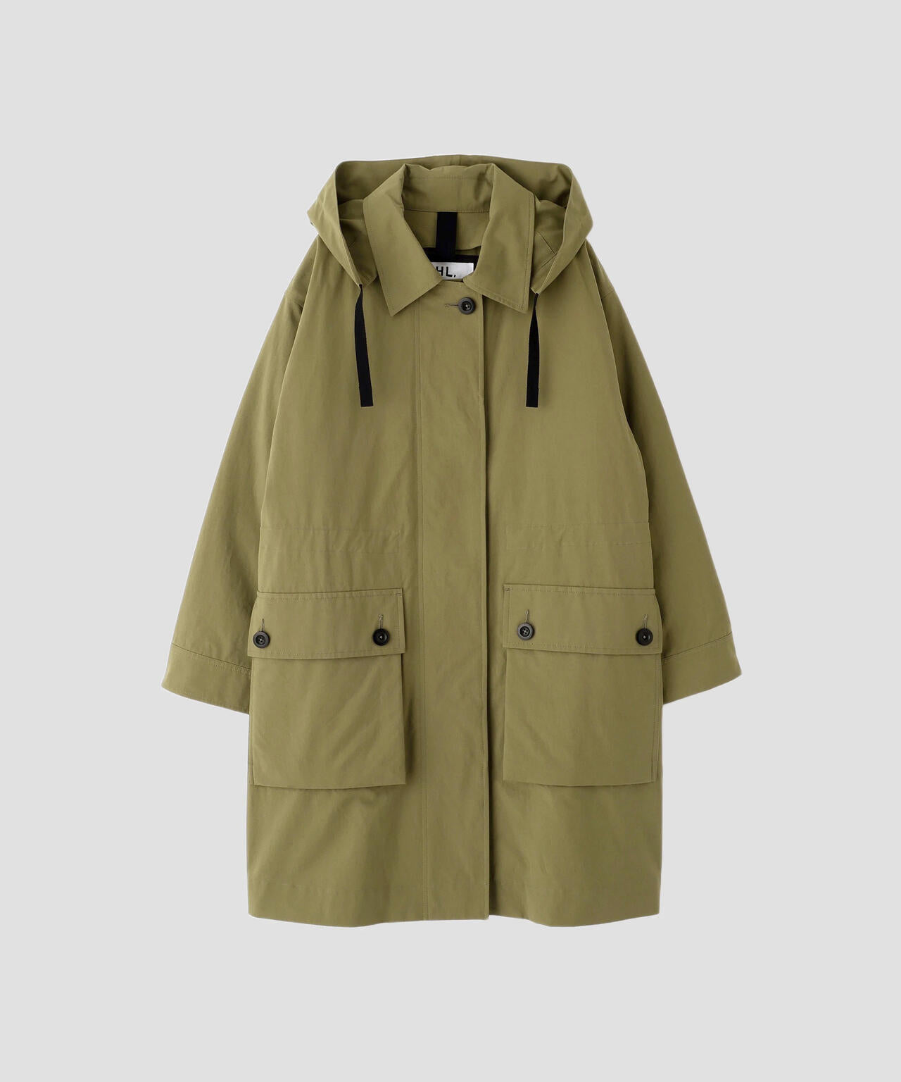 BRUSHED COTTON CANVAS COAT | MARGARET HOWELL（マーガレット