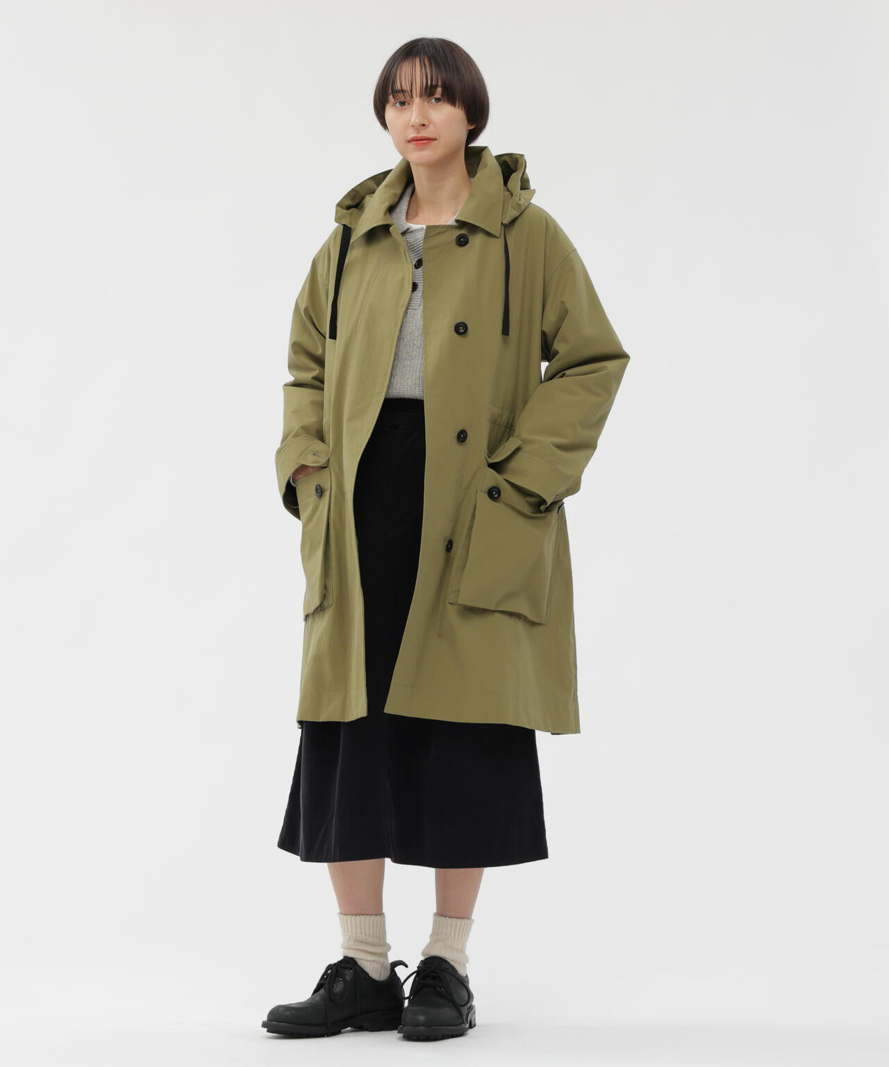 Margaret Howell◆マーガレットハウエル/コート/2/コットン/ベージュ/セレクトベーシック/中古used COTTON BLEND GABARDINE COAT | MARGARET HOWELL（マーガレット