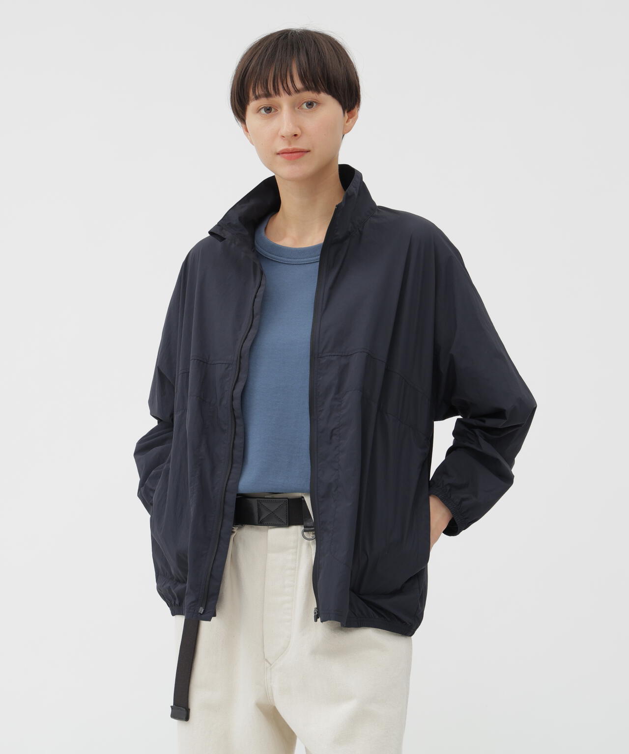 PROOFED LIGHT NYLON TAFFETA BLOUSON