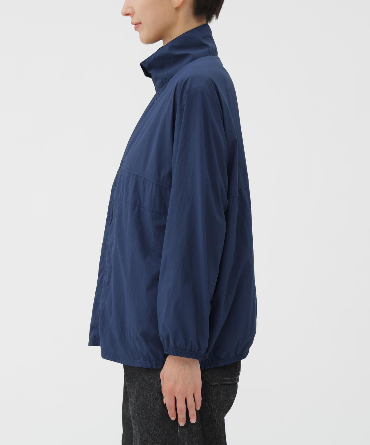 PROOFED LIGHT NYLON TAFFETA BLOUSON
