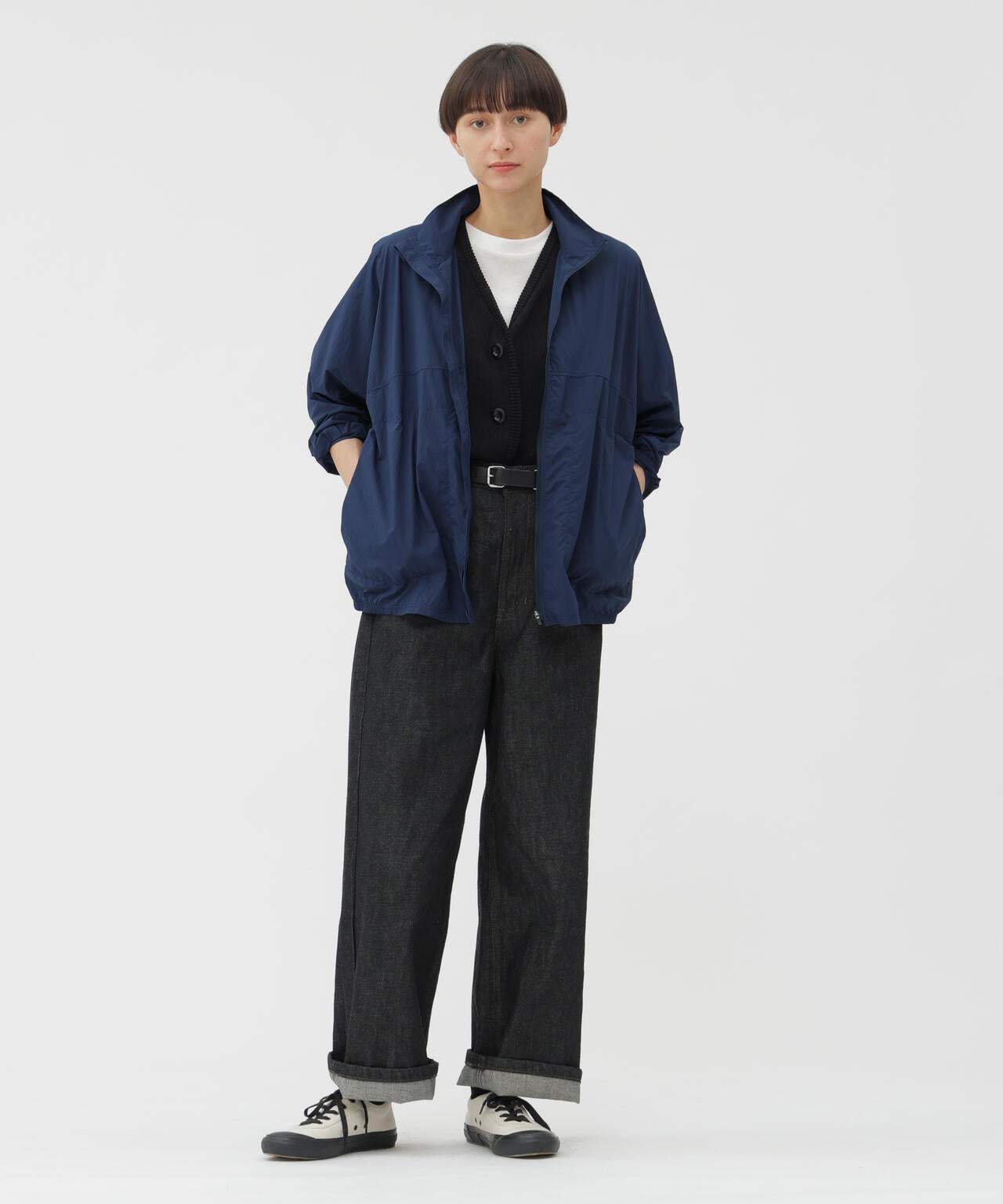 PROOFED LIGHT NYLON TAFFETA BLOUSON