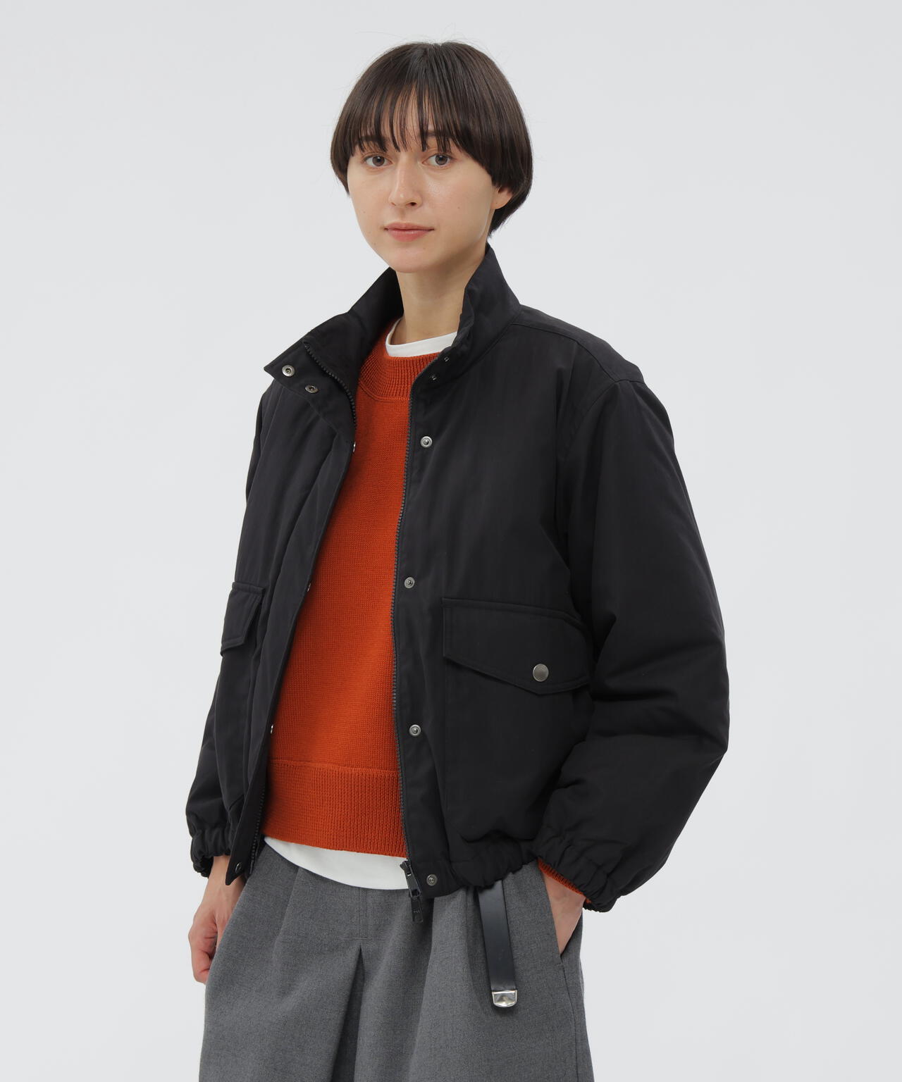 LIGHTWEIGHT COTTON NYLON CANVAS BLOUSON | MARGARET HOWELL