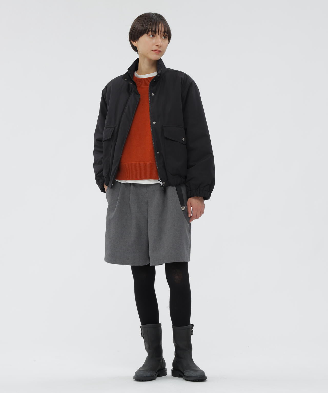 LIGHTWEIGHT COTTON NYLON CANVAS BLOUSON