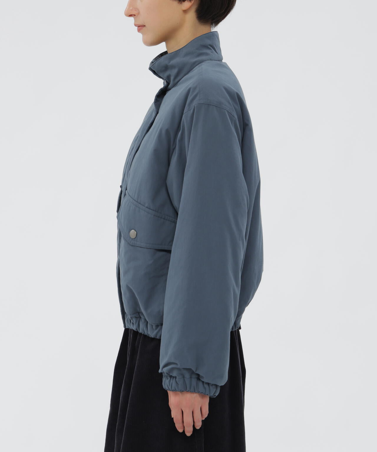 LIGHTWEIGHT COTTON NYLON CANVAS BLOUSON