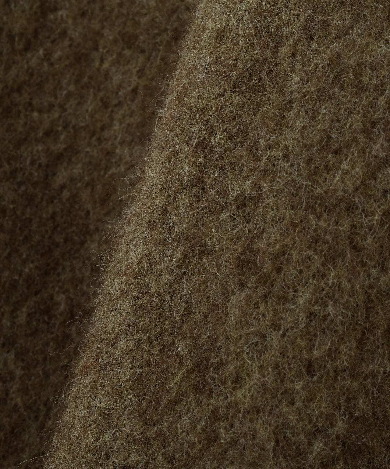 SOFT WOOL FLEECE BLOUSON