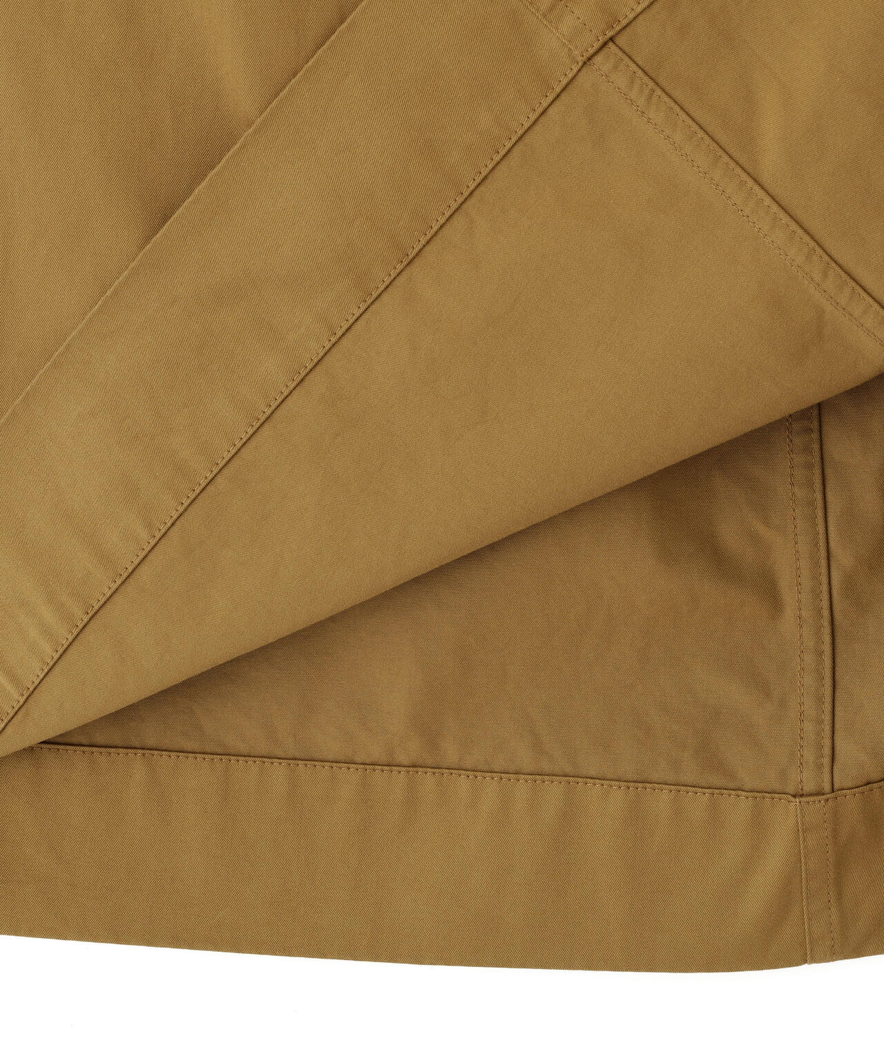 WASHED CHINO COTTON SKIRT