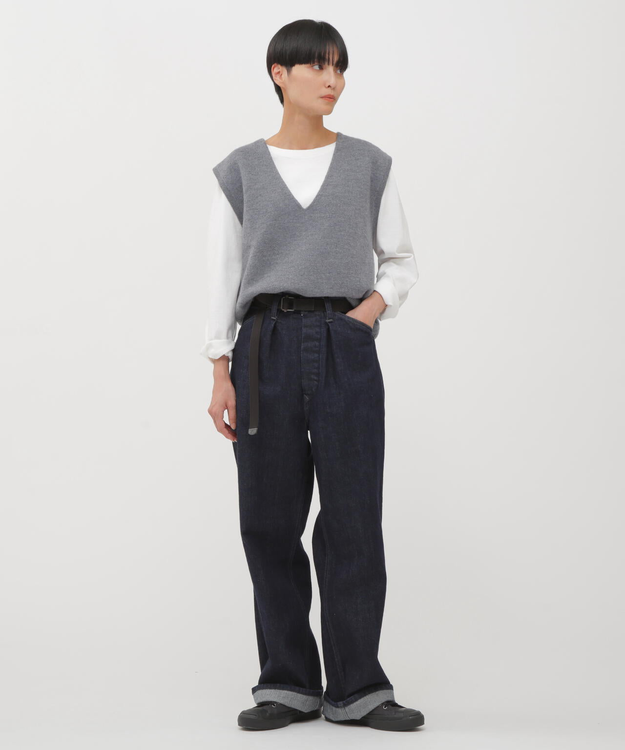 CANTON DENIM TROUSERS