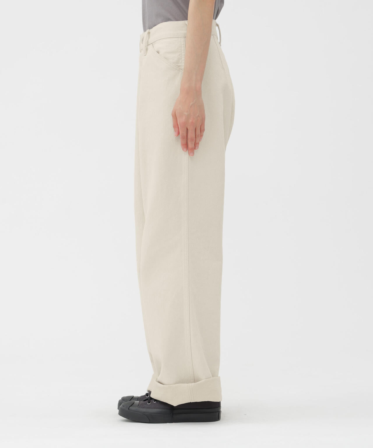 CANTON NATURAL DENIM TROUSERS
