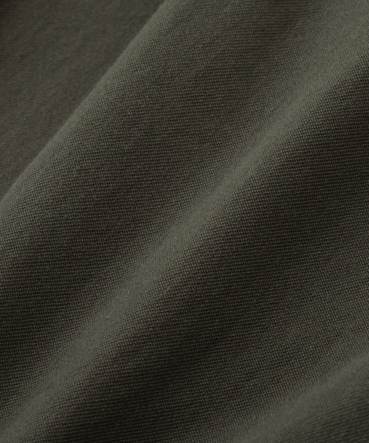 WOOL COTTON TWILL TROUSERS