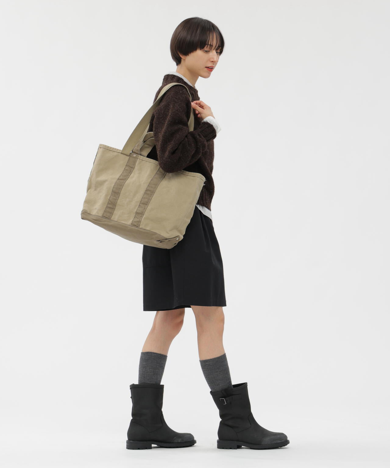 WOOL COTTON DRILL TROUSERS | MARGARET HOWELL（マーガレット