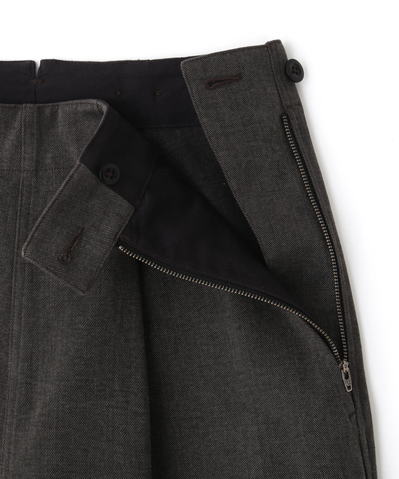 FADED COTTON DRILL TROUSERS