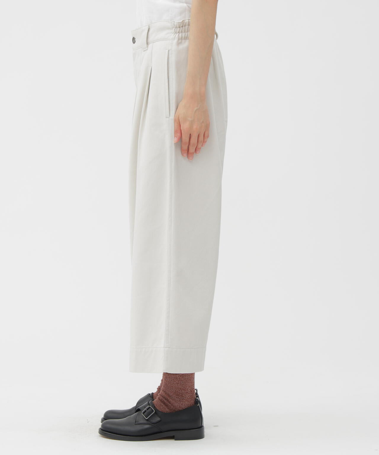 BRUSHED SOFT DRILL TROUSERS | MARGARET HOWELL（マーガレット