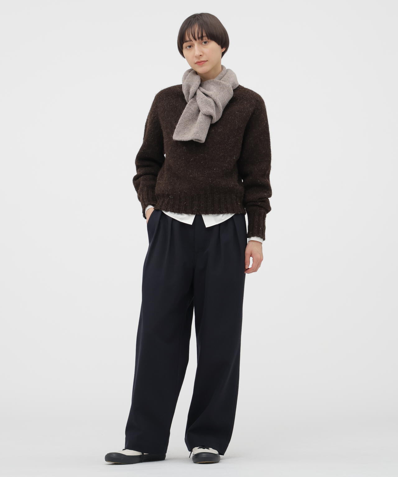 WOOL COTTON DRILL TROUSERS | MARGARET HOWELL（マーガレット