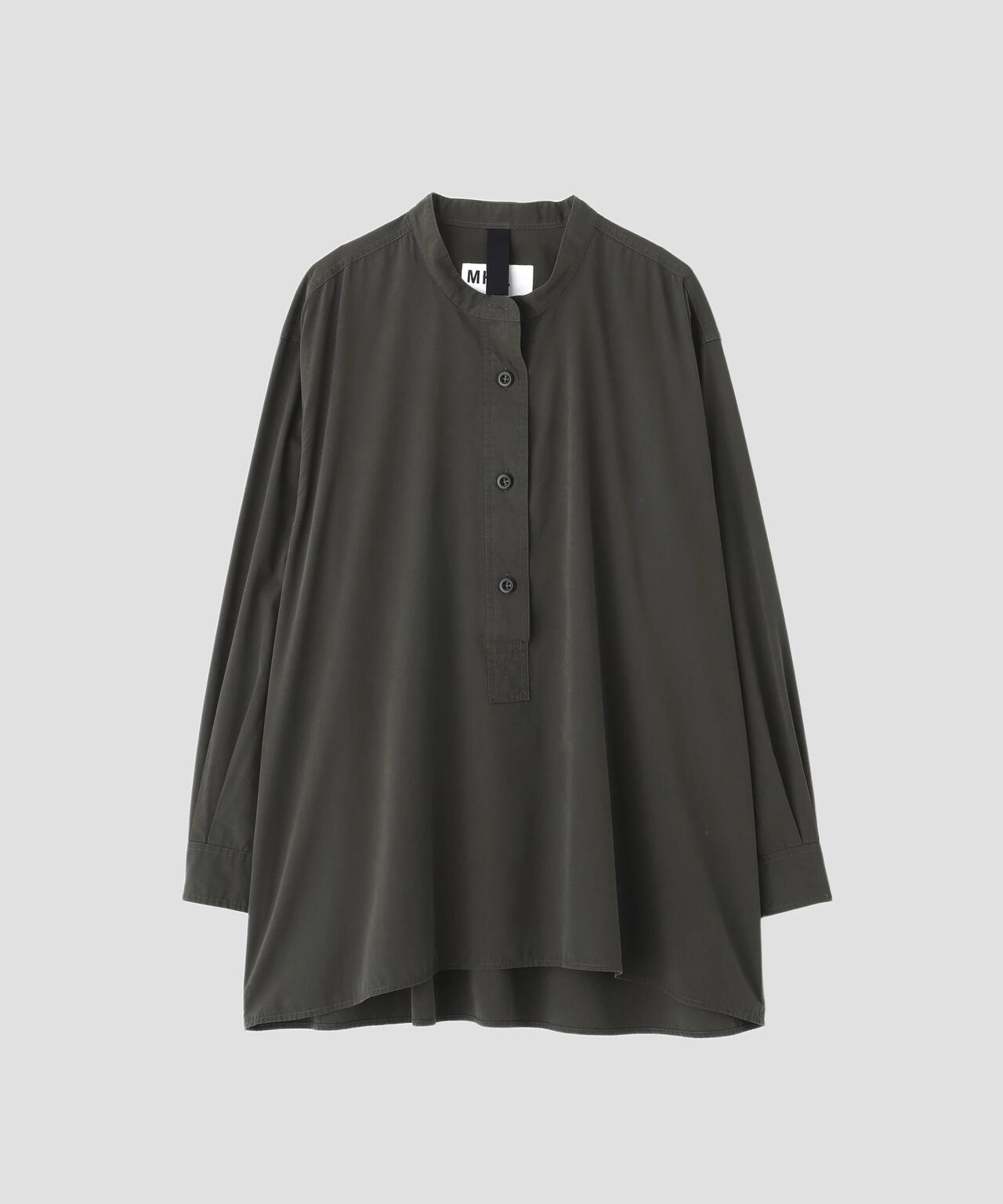 FLUID COTTON POPLIN SHIRT