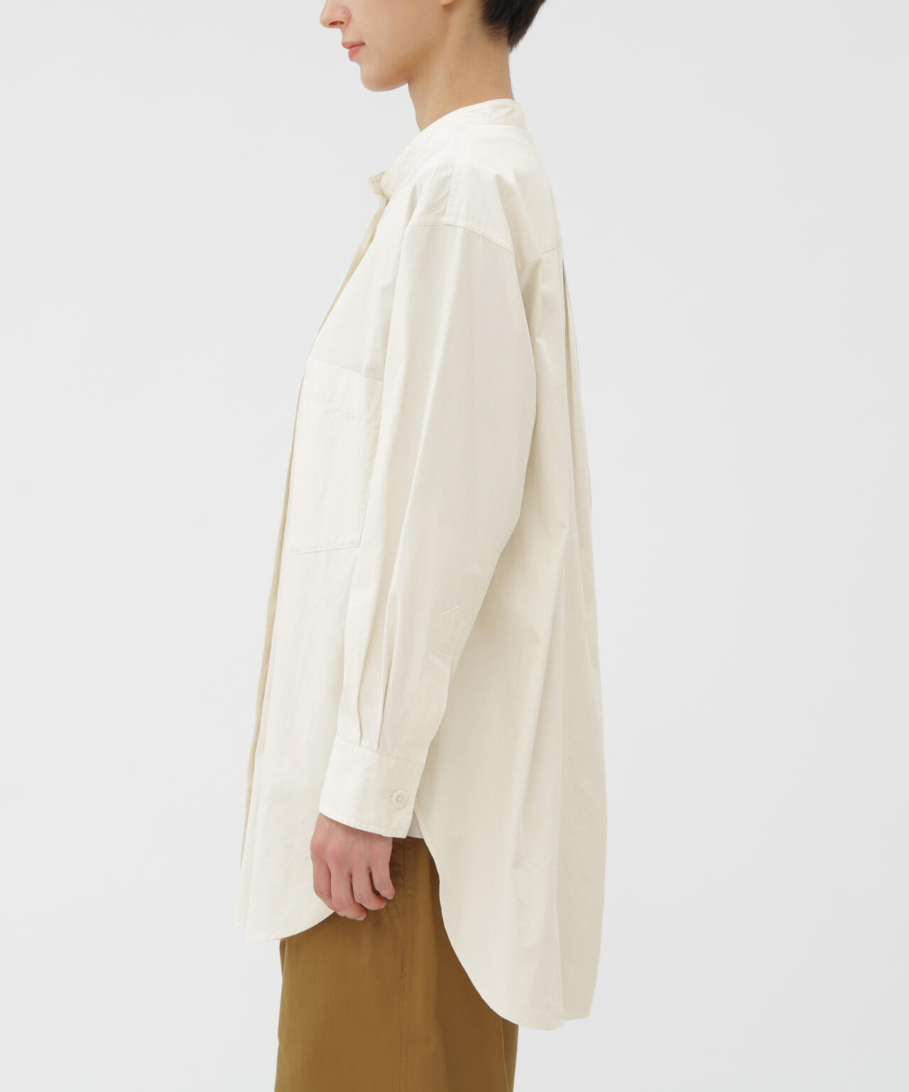 NATURAL COTTON SHIRTING SHIRT