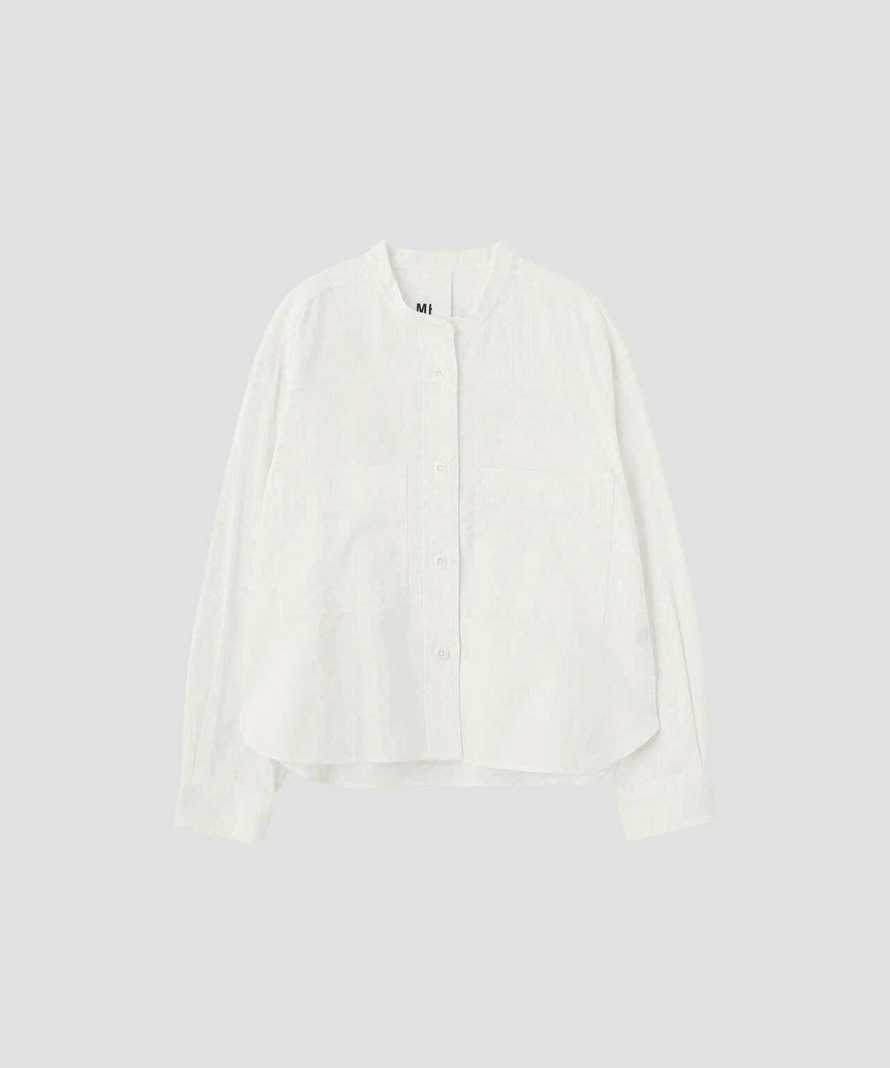 FINE COTTON WOOL TWILL SHIRT