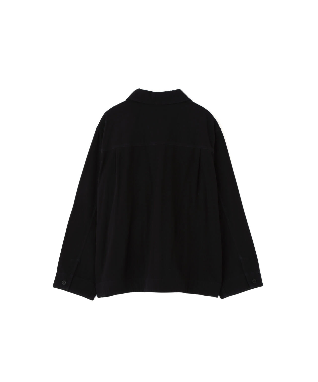 GARMENT DYE PLATED ORGANIC COTTON SHIRT