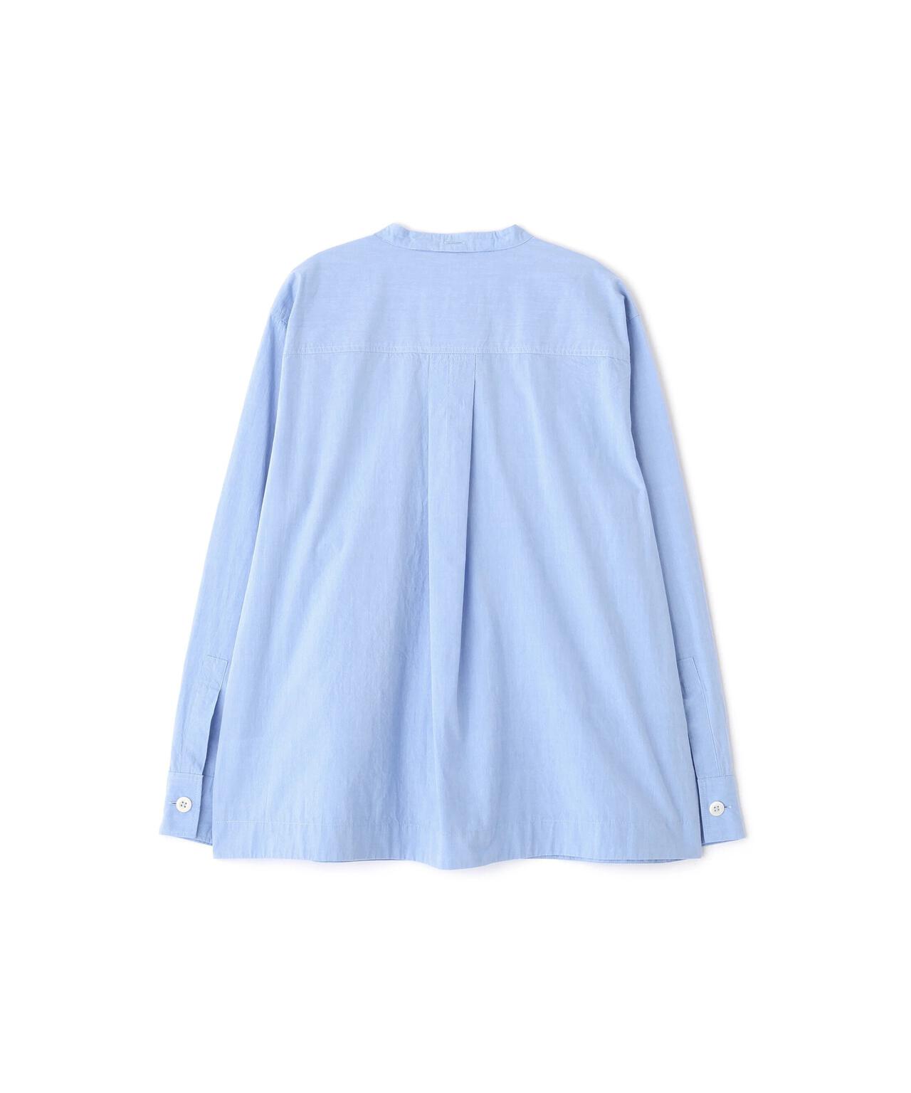 BRUSHED COTTON CHAMBRAY SHIRT (EC限定) | MARGARET HOWELL