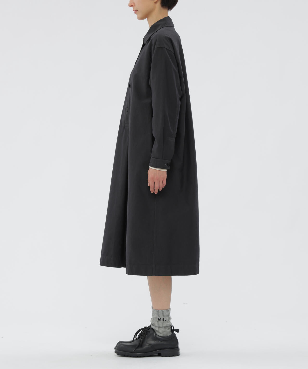 GARMENT DYE COTTON MOLESKIN DRESS | MARGARET HOWELL（マーガレット