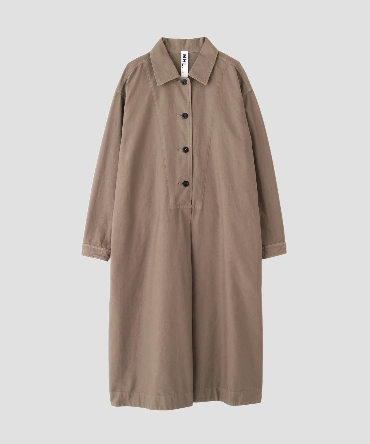 GARMENT DYE COTTON MOLESKIN DRESS | MARGARET HOWELL（マーガレット