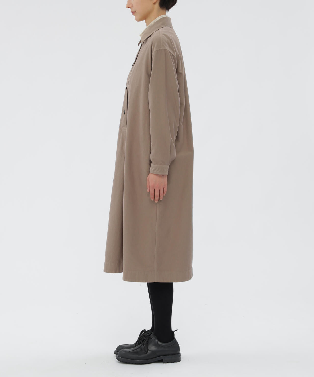 GARMENT DYE COTTON MOLESKIN DRESS | MARGARET HOWELL