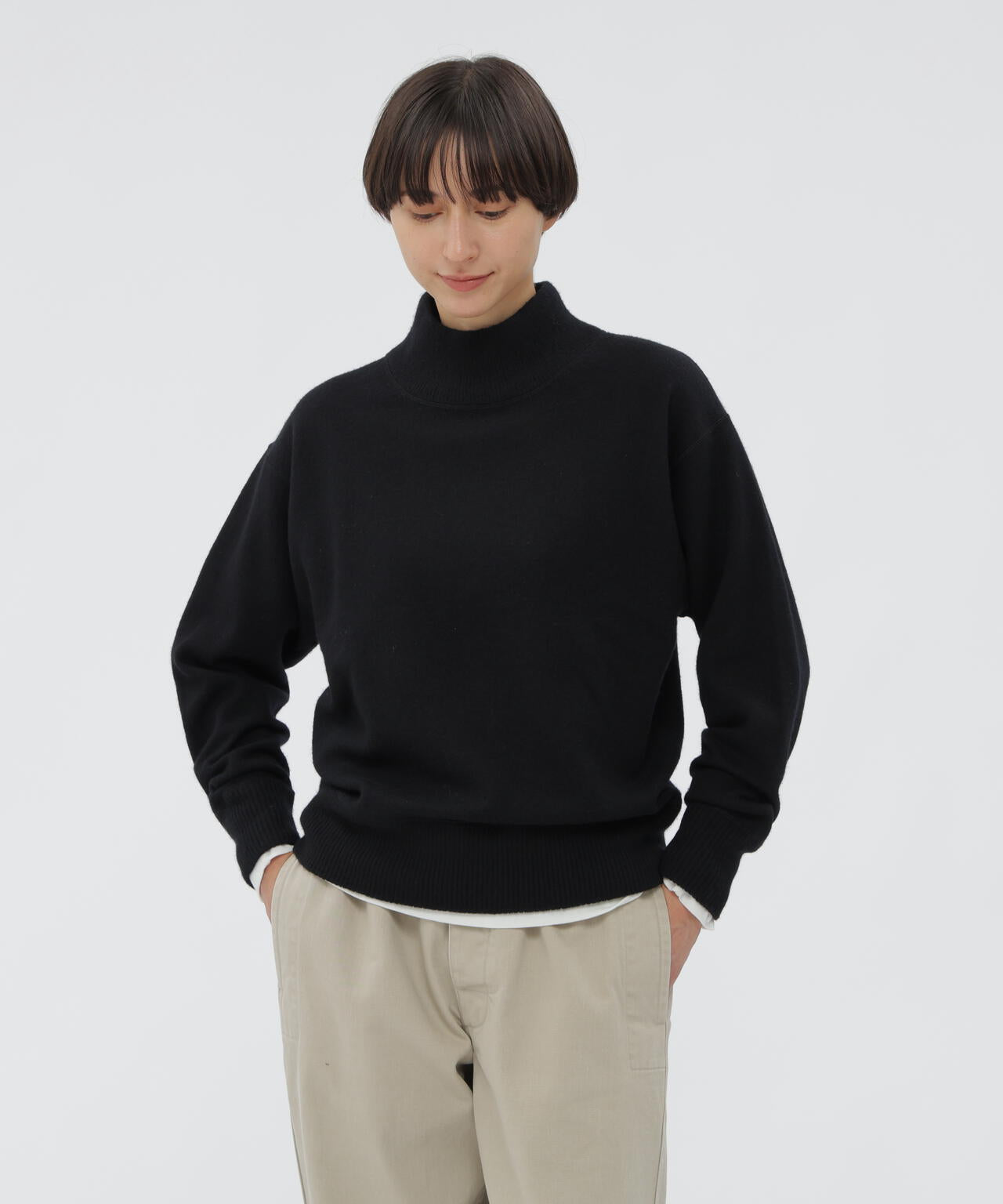 FELTED ROUGH WOOL KNITWEAR | MARGARET HOWELL（マーガレット