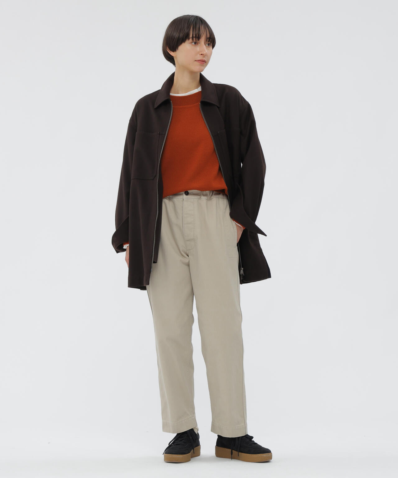 WASHABLE PLAIN WOOL KNITWEAR